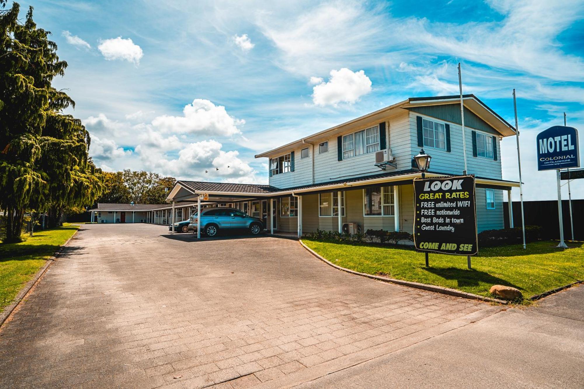 Motel Colonial On Gladstone Gisborne Exteriér fotografie