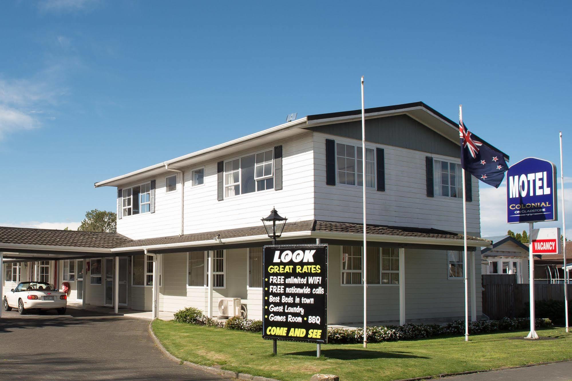 Motel Colonial On Gladstone Gisborne Exteriér fotografie
